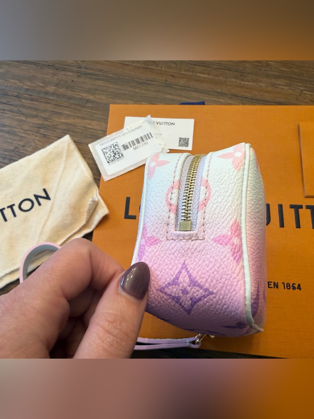 Louis Vuitton Wapity Case M81339 Sunrise Pastel NWT - Picture 5 of 9